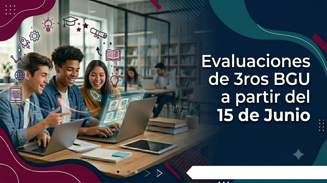 Info para evaluaciones 3ro BGU